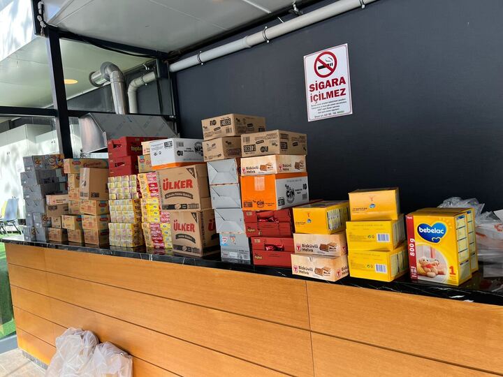 Turkey earthquake aid