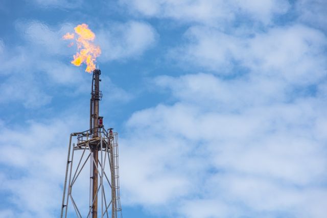 methane gas fire