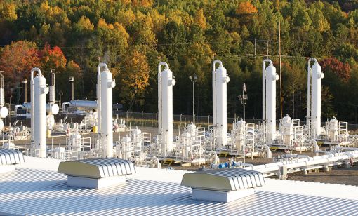Williams Cos. operations in the Marcellus. The midstream giant is the largest gas gatherer in the Appalachia Basin. (Source: The Williams Cos.)