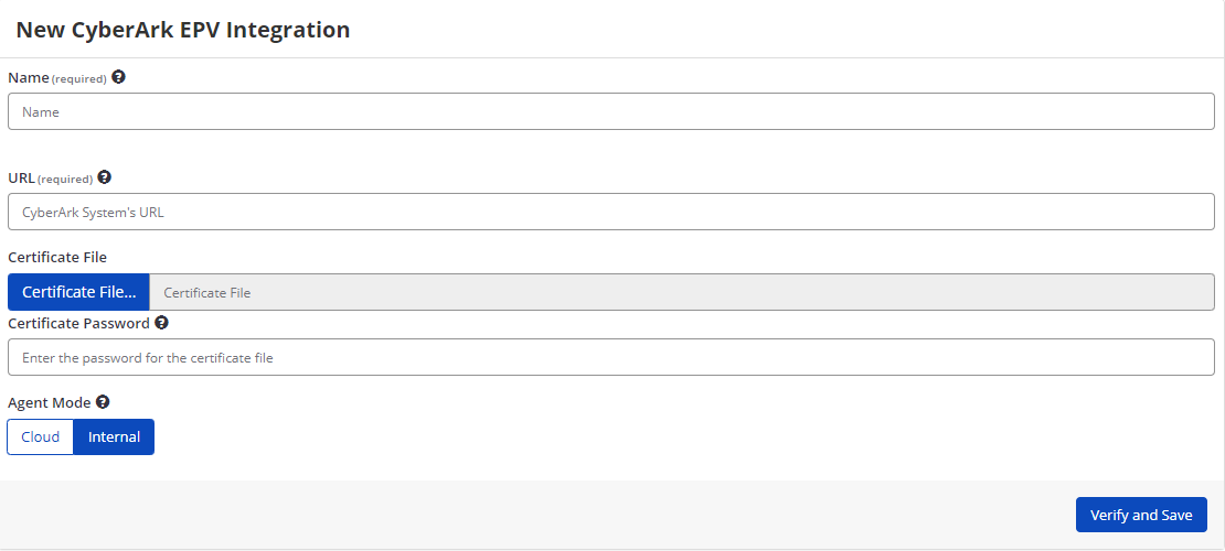 Configure CyberArk EPV